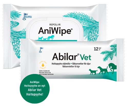 AniWipe® hoitopyyhkeet - Päivittäiseen ihon puhdistukseen