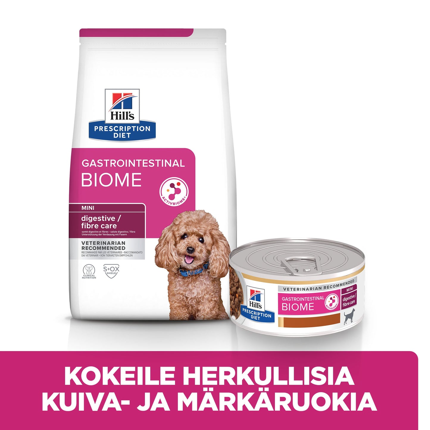 Hill’s PRESCRIPTION DIET Gastrointestinal Biome Mini koiran kuivaruoka - kana - Cross Sell