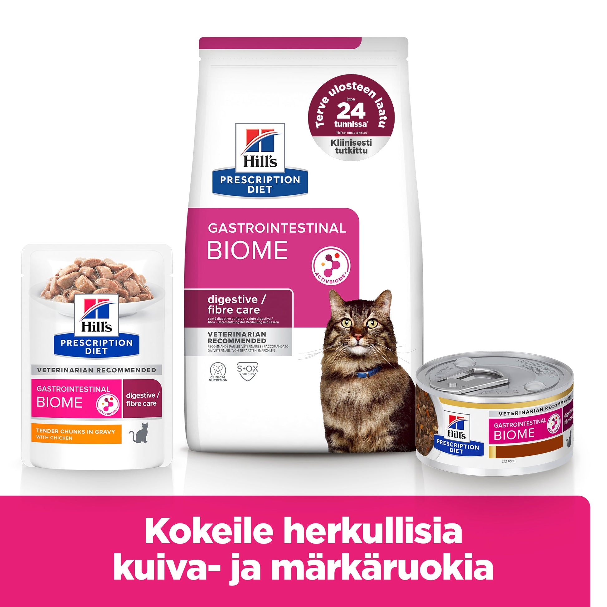 Hill’s PRESCRIPTION DIET Gastrointestinal Biome kissan kuivaruoka - kana - Cross Sell