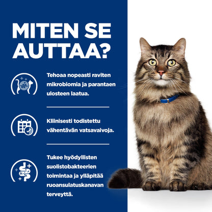 Hill’s PRESCRIPTION DIET Gastrointestinal Biome kissan kuivaruoka - kana - How it Helps