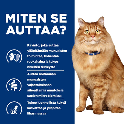 Hill's PRESCRIPTION DIET k/d + Mobility kissan kuivaruoka - kana - How it Helps