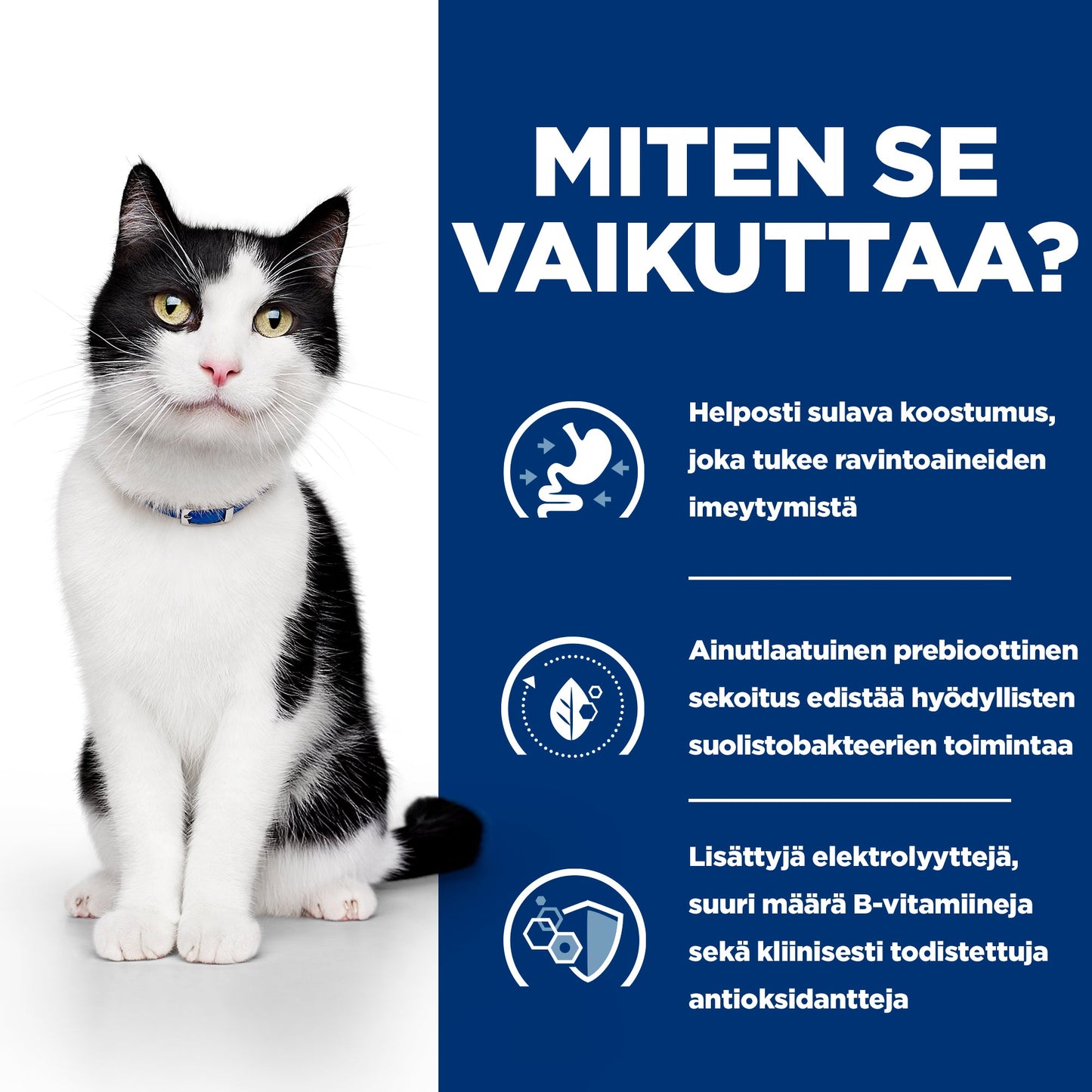 Hill's PRESCRIPTION DIET i/d kissan kuivaruoka - kana - How it Works