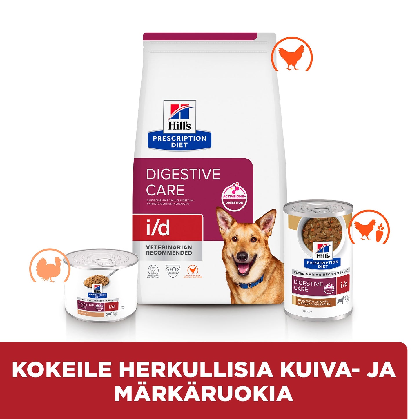 Hill's PRESCRIPTION DIET i/d koiran kuivaruoka - kana - Cross Sell