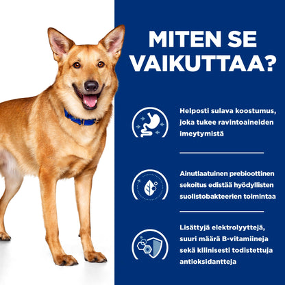 Hill's PRESCRIPTION DIET i/d koiran kuivaruoka - kana - How it Works