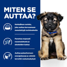 Hill's Prescription Diet i/d Digestive Care Puppy with Chicken -kuivaruoka koiranpennuille Pussi - How it Helps