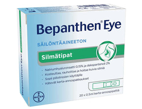 Bepanthen® eye - Yksittäispakattu kosteutustippa silmille