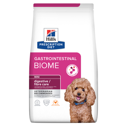Hill’s PRESCRIPTION DIET Gastrointestinal Biome Mini koiran kuivaruoka - kana - packshot_png