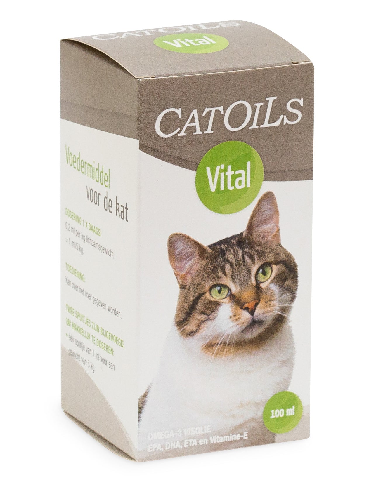 CatOils Vital Omega-3 - Puhdistettu syvänmeren kalaöljy 100 ml