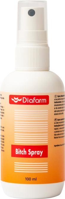 Diafarm Bitch Spray - Suihke peittämään juoksuisen nartun hajua 100 ml