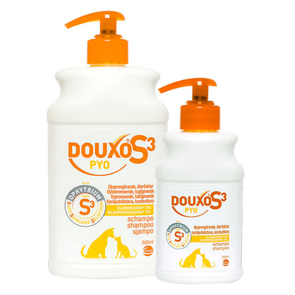 Douxo S3 Pyo Shampoo - Antiseptinen ja syväpuhdistava shampoo 200 ml
