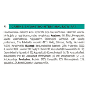 PURINA® PRO PLAN® VETERINARY DIETS EN Gastrointestinal® Low Fat