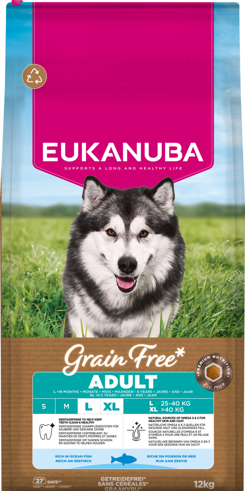 Eukanuba Adult Large Breed Grain Free Ocean Fish
