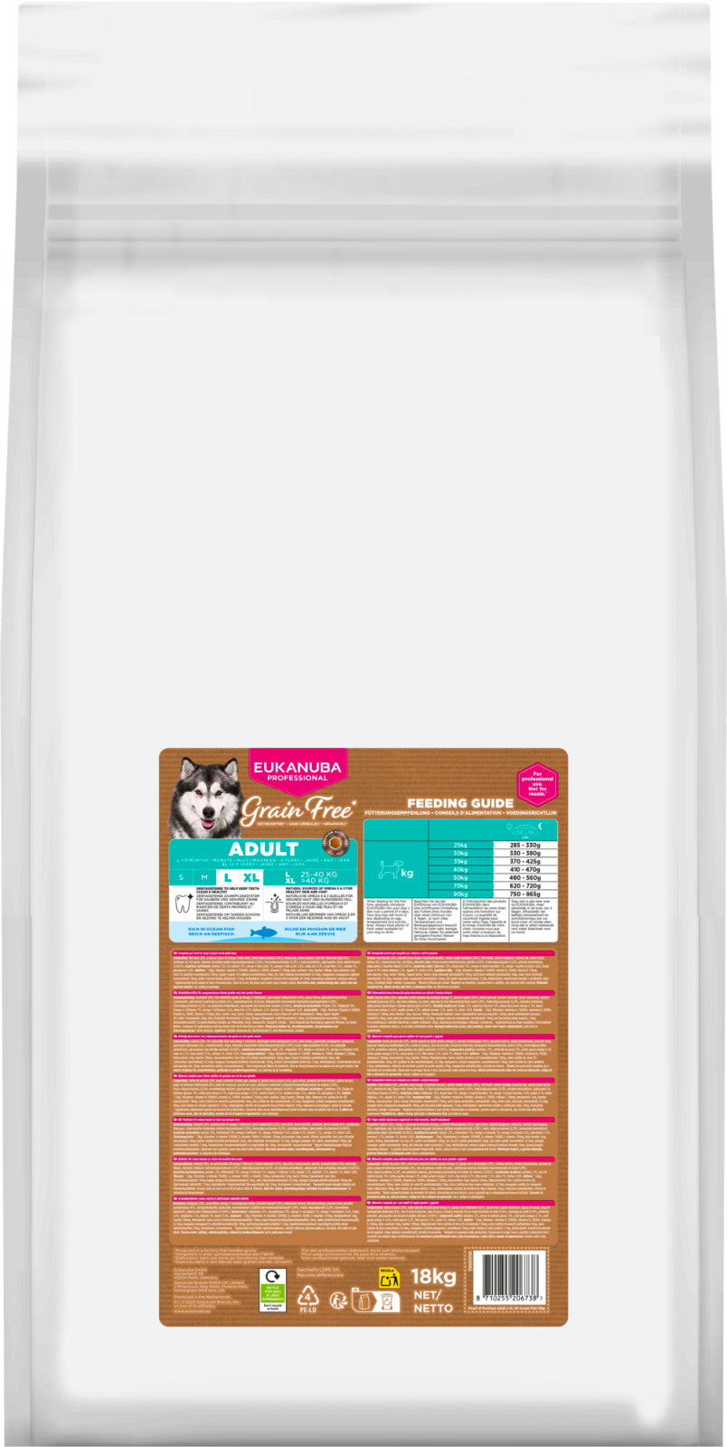 Eukanuba Adult Large Breed Grain Free Ocean Fish