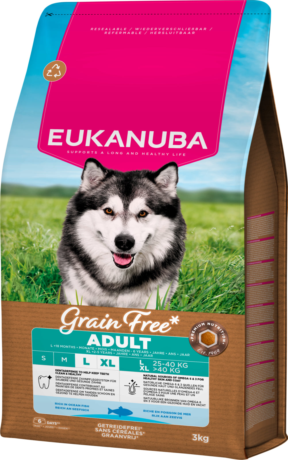 Eukanuba Adult Large Breed Grain Free Ocean Fish