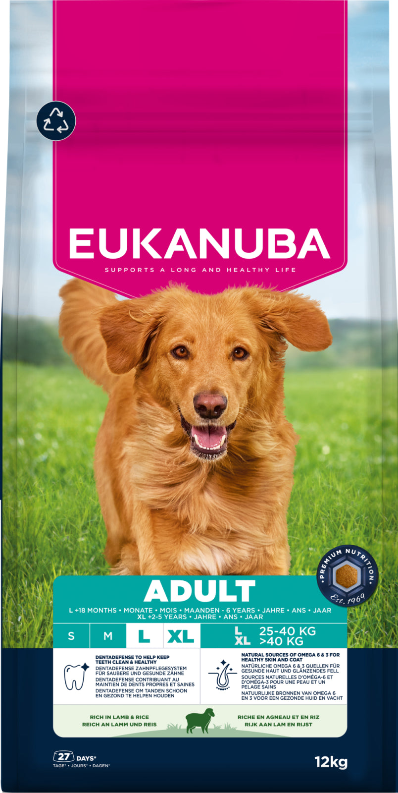 Eukanuba Adult Large Breed Lamb & Rice