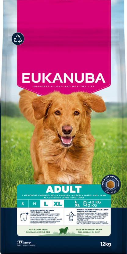 Eukanuba Adult Large Breed Lamb & Rice