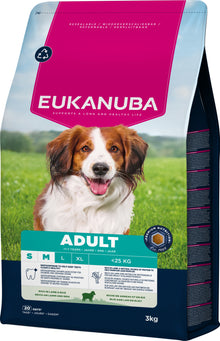 Eukanuba Adult Small & Medium Breed Lamb & Rice