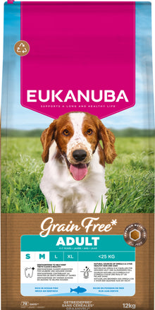 Eukanuba Adult Small & Medium Breed Grain Free Ocean Fish