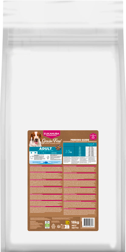 Eukanuba Adult Small & Medium Breed Grain Free Ocean Fish