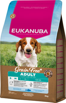 Eukanuba Adult Small & Medium Breed Grain Free Ocean Fish