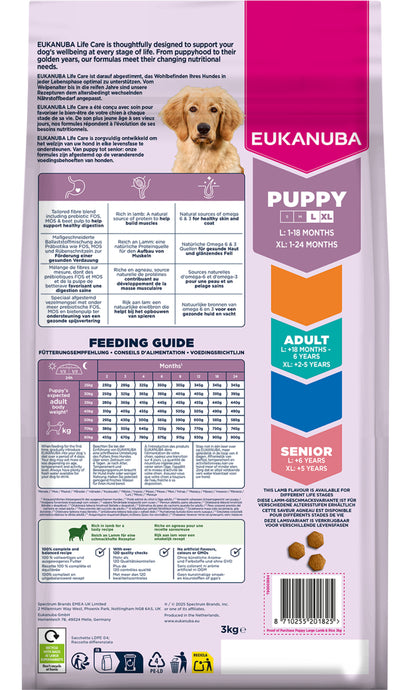 Eukanuba Puppy Large Breed Lamb & Rice