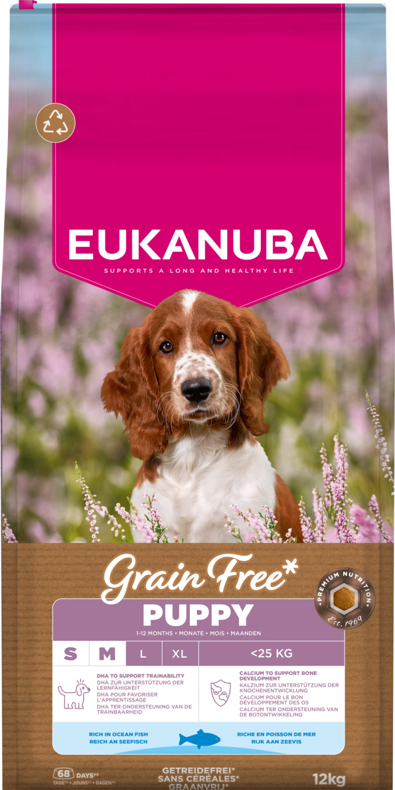 Eukanuba Puppy & Junior Small & Medium Breed Grain Free Ocean Fish