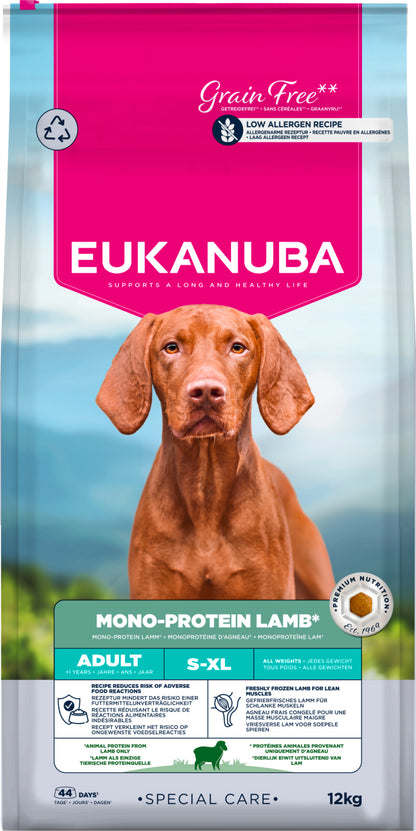Eukanuba Special Care Adult Mono-Protein Lamb