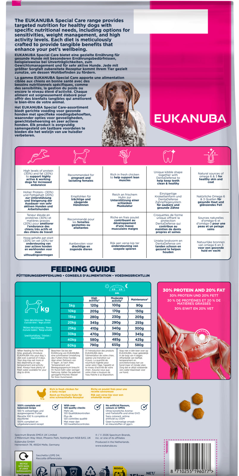 Eukanuba Special Care Adult Working & Endurance