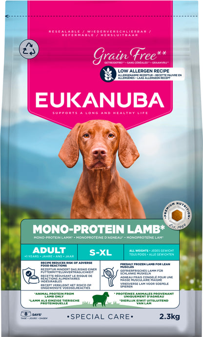 Eukanuba Special Care Adult Mono-Protein Lamb