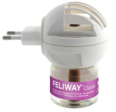 Feliway Classic haihdutin ja liuos - Feromoni kissoille