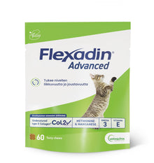 Flexadin Advanced kissoille - Tukemaan nivelterveyttä