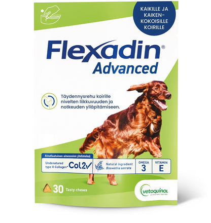Flexadin Advanced koirille - Tukemaan nivelterveyttä