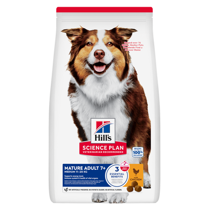 Hill's SCIENCE PLAN Canine Medium Mature Adult chicken
