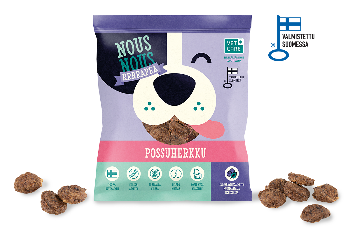 NousNous Rapea Possuherkku 150 g, PÄIVÄYSTUOTE -50 %