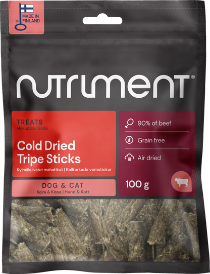 Nutriment (ent.RAUH!) Cold-dried Tripe Sticks 100 g