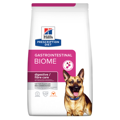 Hill’s PRESCRIPTION DIET Gastrointestinal Biome koiran kuivaruoka - kana - packshot_png