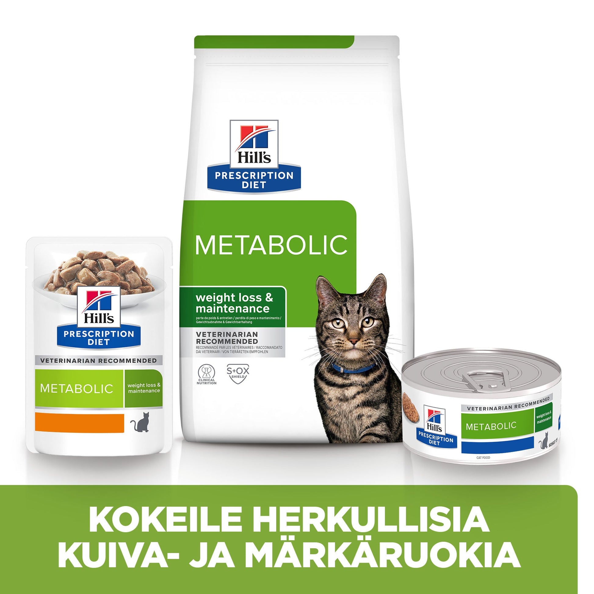 Hill's PRESCRIPTION DIET Metabolic kissan märkäruoka - kana 12x85g - CAT_BK23678M_BK27701_BK28138_BK25986M_Cross_Sell_FI