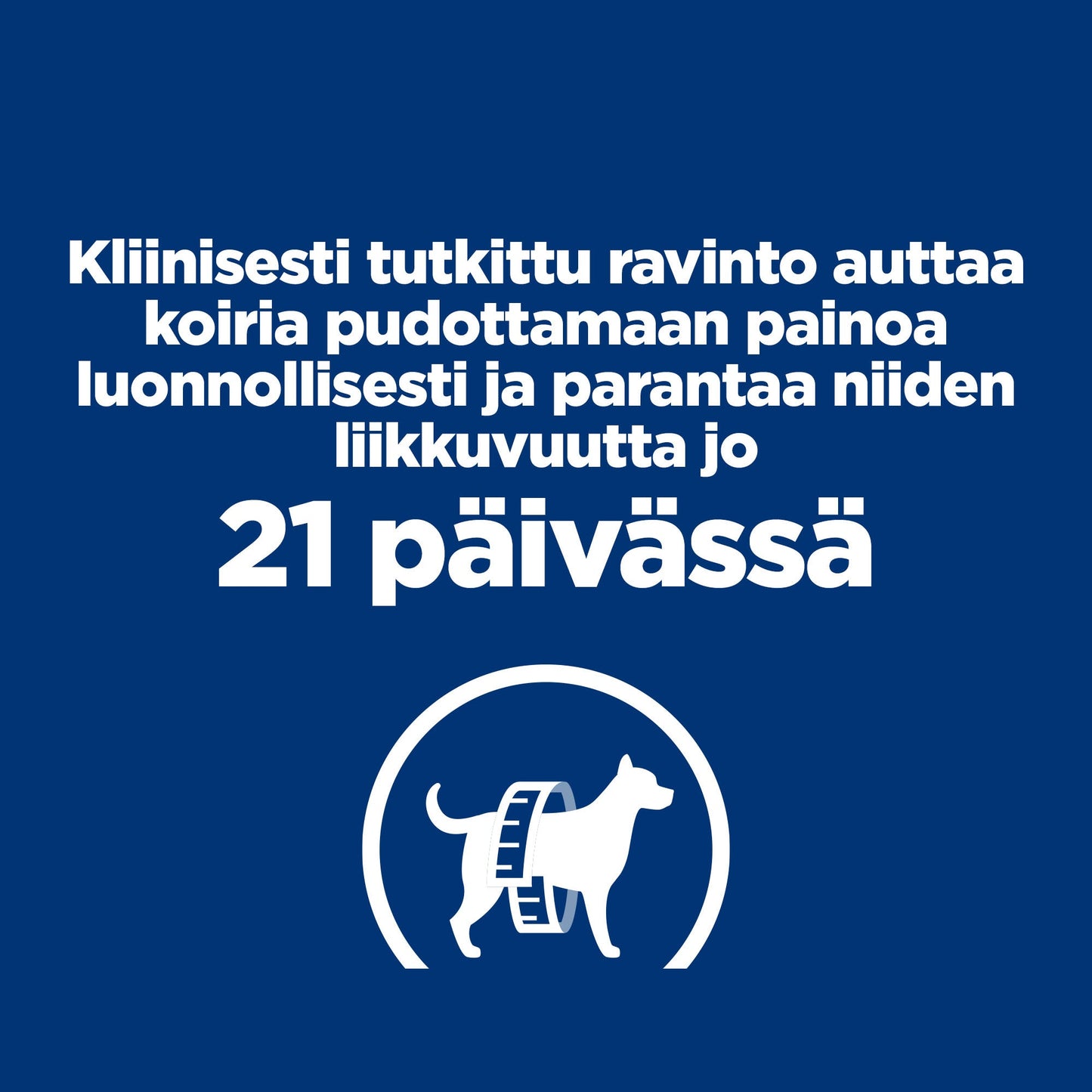 Hill's PRESCRIPTION DIET Metabolic + Mobility koiran kuivaruoka - kana - BK31839M_BK28469_Clinical_Claim_FI