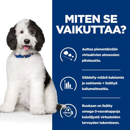 Hill's PRESCRIPTION DIET c/d Multicare koiran kuivaruoka - kana - BK26434M_BK32581_BK28303_BK28465_How_Works_FI