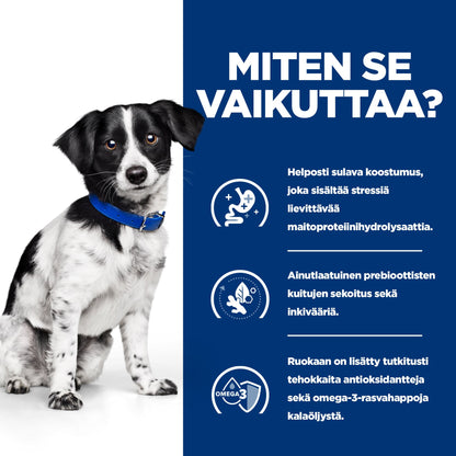 Hill's PRESCRIPTION DIET i/d Stress koiran kuivaruoka - kana - BK32359M_How_Works_FI
