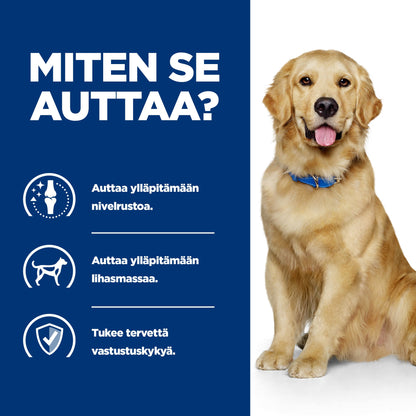 Hill's PRESCRIPTION DIET j/d nivelrikkoon koiran kuivaruoka - BK25363M_BK30425_6139N_How_Helps_FI