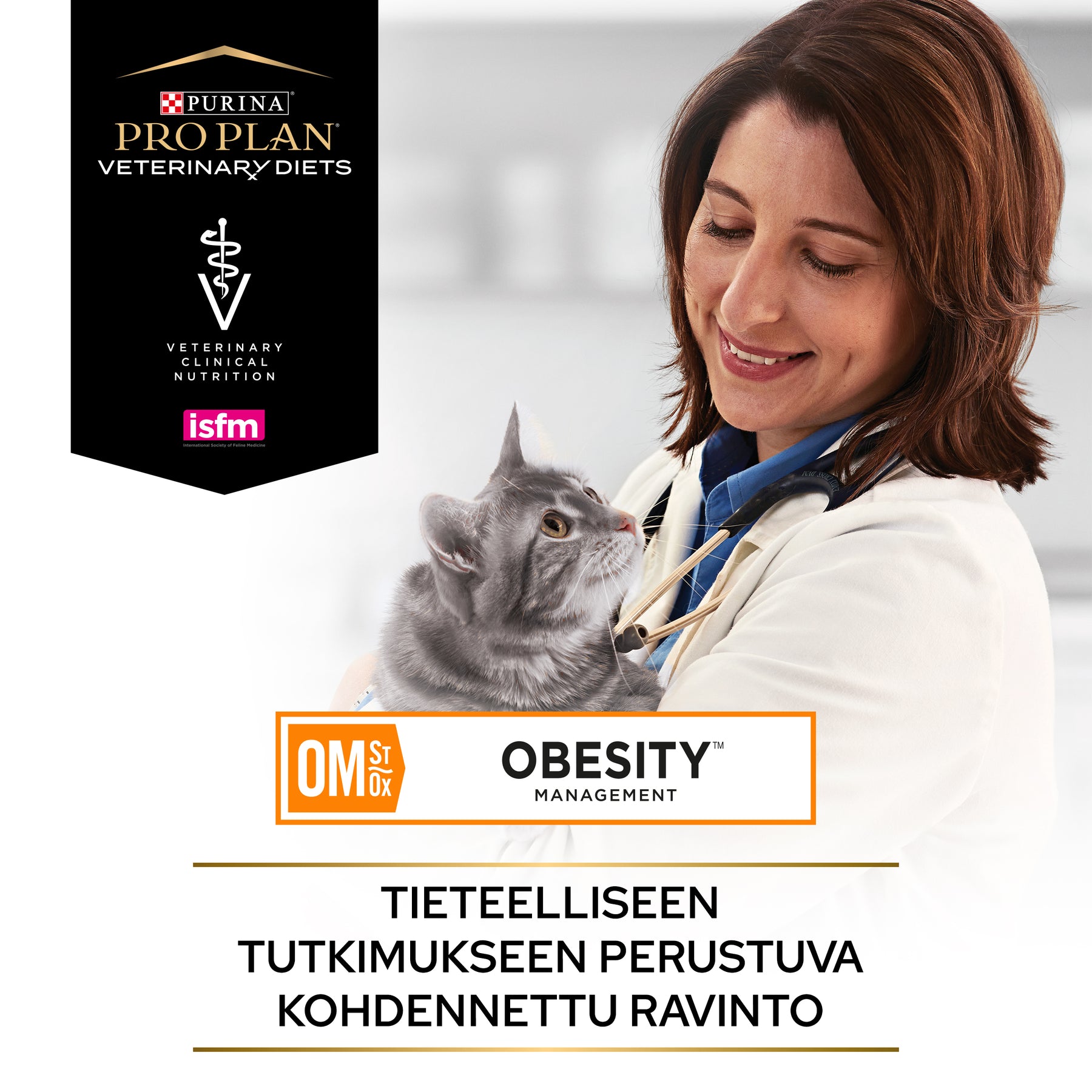 PURINA® PRO PLAN® Veterinary Diets - OM ST/OX Obesity Management.