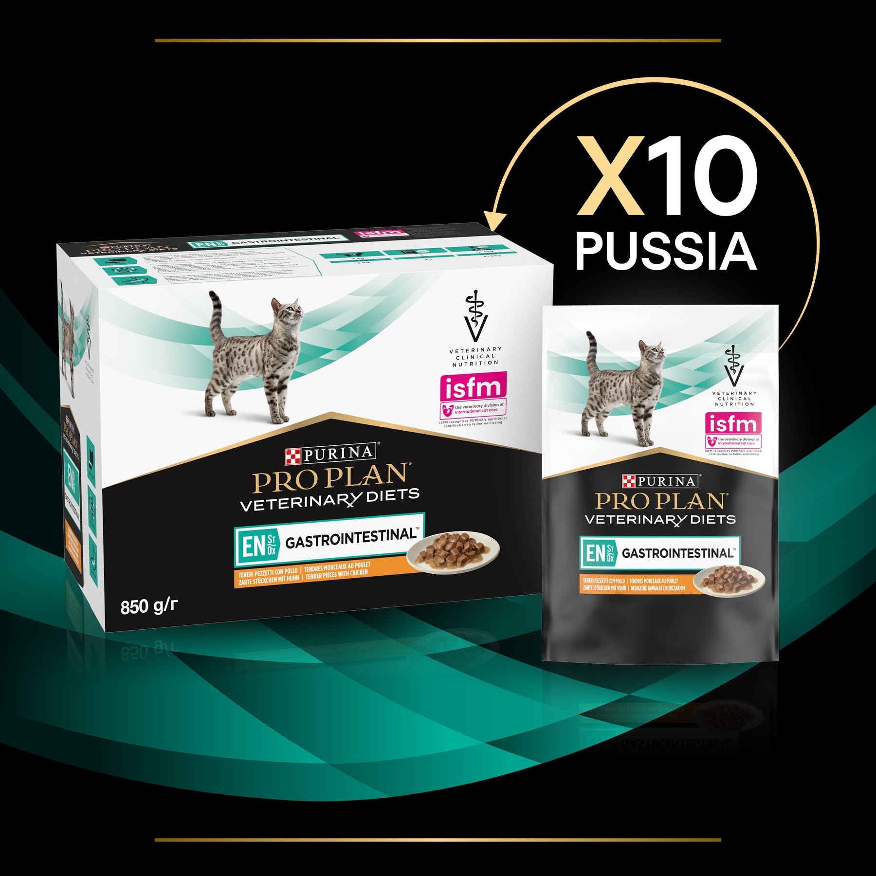 PURINA® PRO PLAN® Veterinary Diets - Feline EN ST/OX Gastrointestinal märkäruoka.