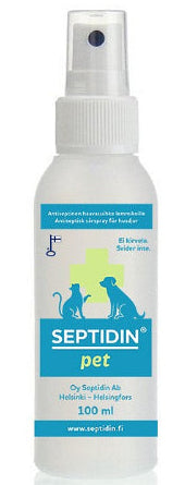 Septidin® pet kotimainen haavasuihke - Haavojen ja ihon hoitoon 100 ml
