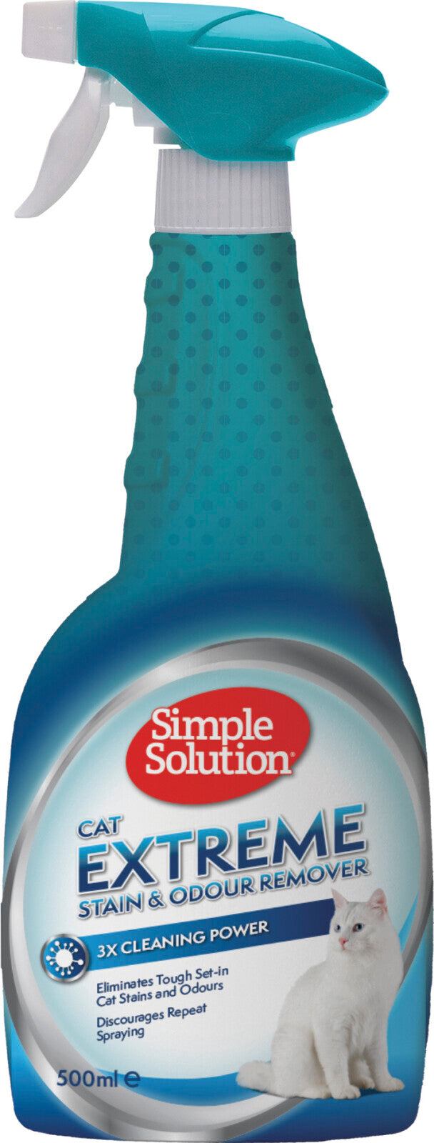 Simple Solution Cat Extreme stain & odour remover - Tahran- ja hajunpoistaja kissoille 500 ml