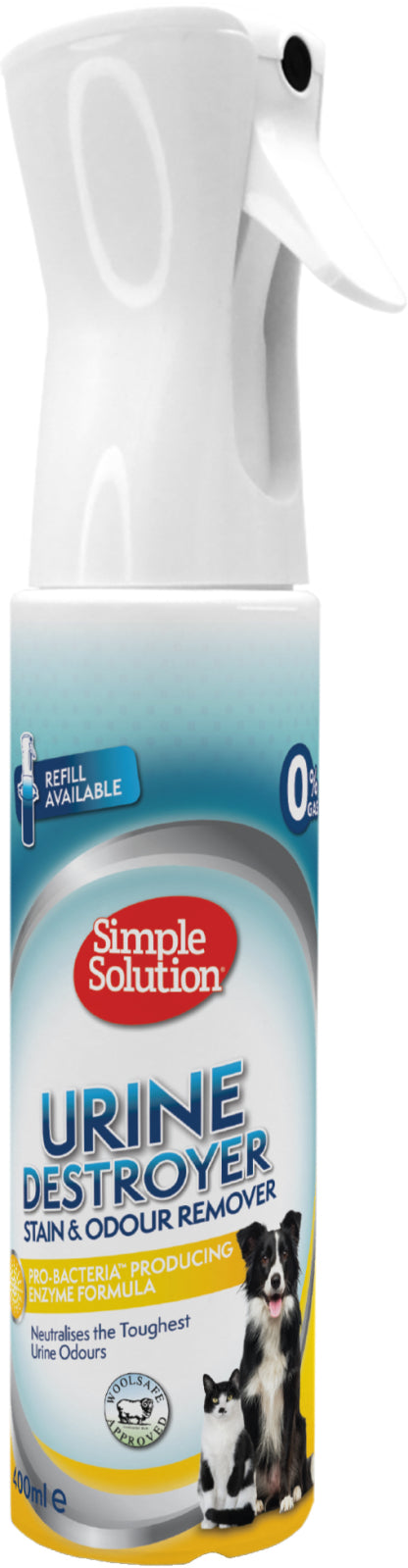 Simple Solution Urine Destroyer - Tahran- ja hajunpoistaja virtsatahroille 400 ml