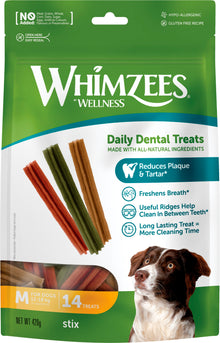 Whimzees Stix - Purutikku hampaiden hyvinvoinnin tueksi