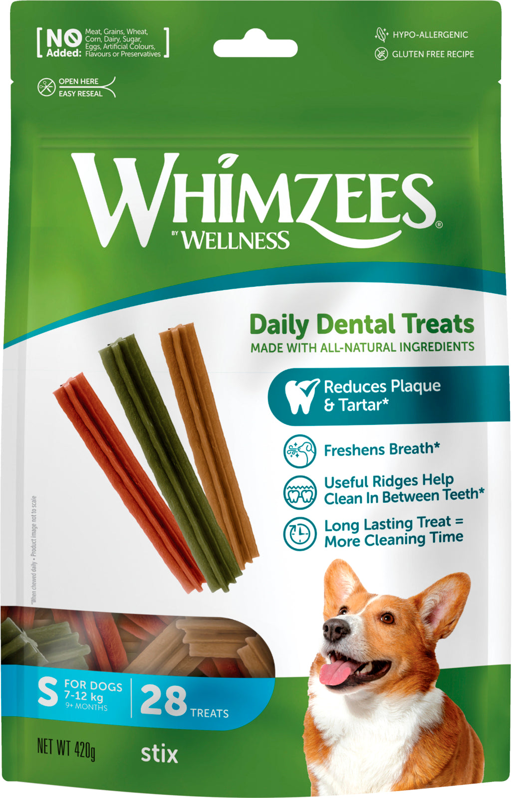 Whimzees Stix - Purutikku hampaiden hyvinvoinnin tueksi