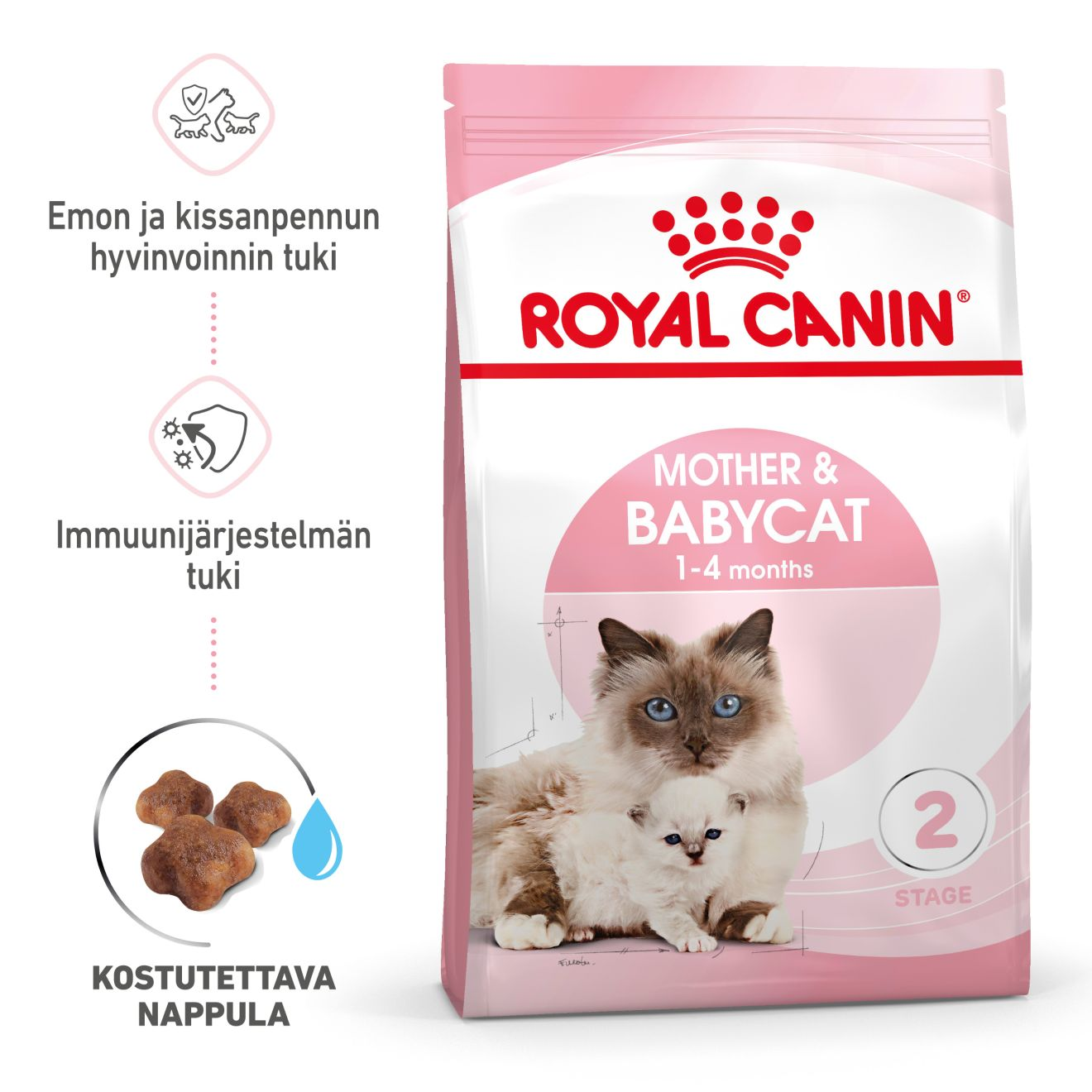 Royal Canin Mother & Babycat kissan ja kissanpennun kuivaruoka