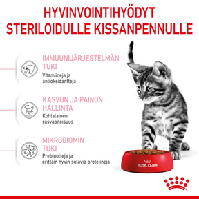 Royal Canin Kitten Sterilised kissanpennun kuivaruoka